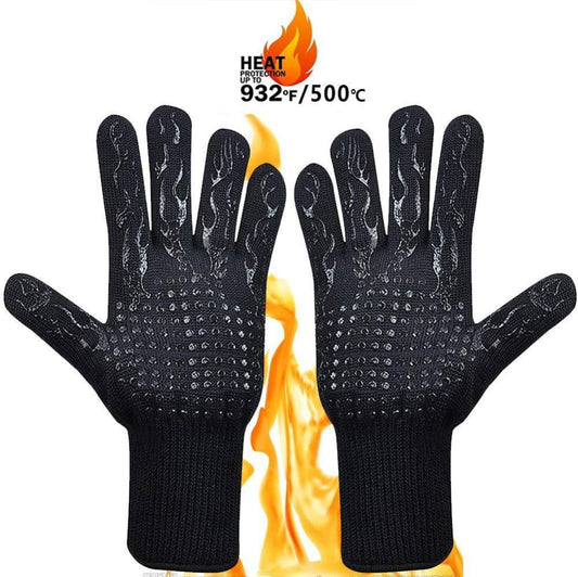SmokeMaster Ultimate Heat-Resistant BBQ Gloves for Meat Smoking