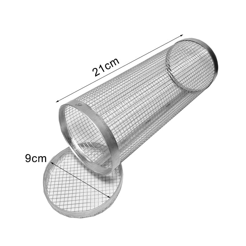 SmokeMaster Rotisserie Cylinder Grill Basket